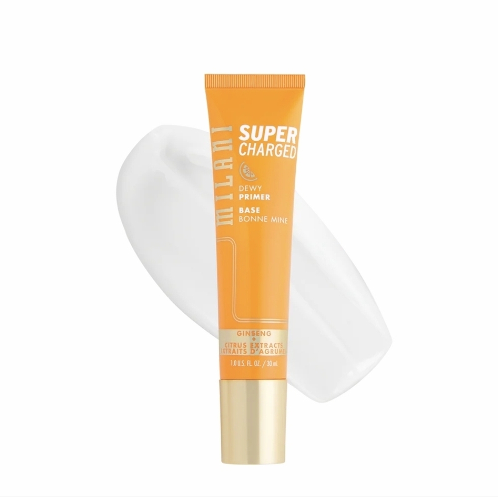 MILANI Supercharged Dewy Primer Gindeng Citrus Extracts Full Size Sealed New